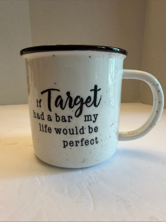 Other - If Target Had A Bar Camping Style Coffee Mug [Black Rim]